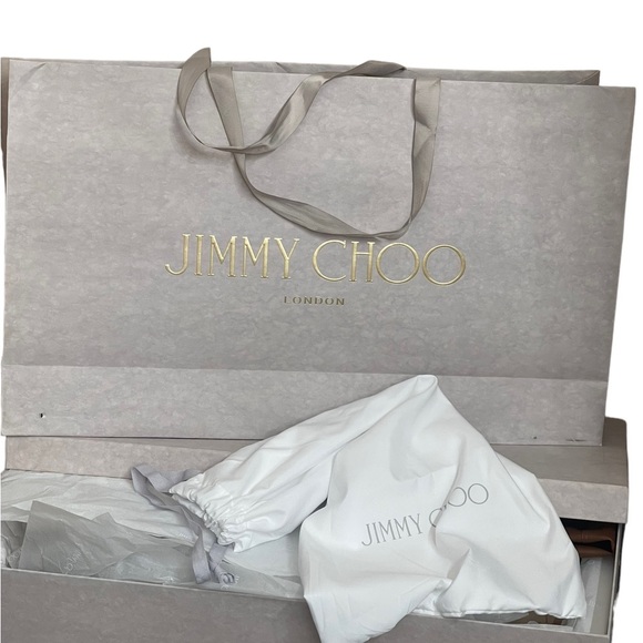 JIMMY CHOO
Bryson 100 Tan Stretch Bonded Fabric Over-The-Knee Boots Tan SZ 35.5 - Picture 16 of 16